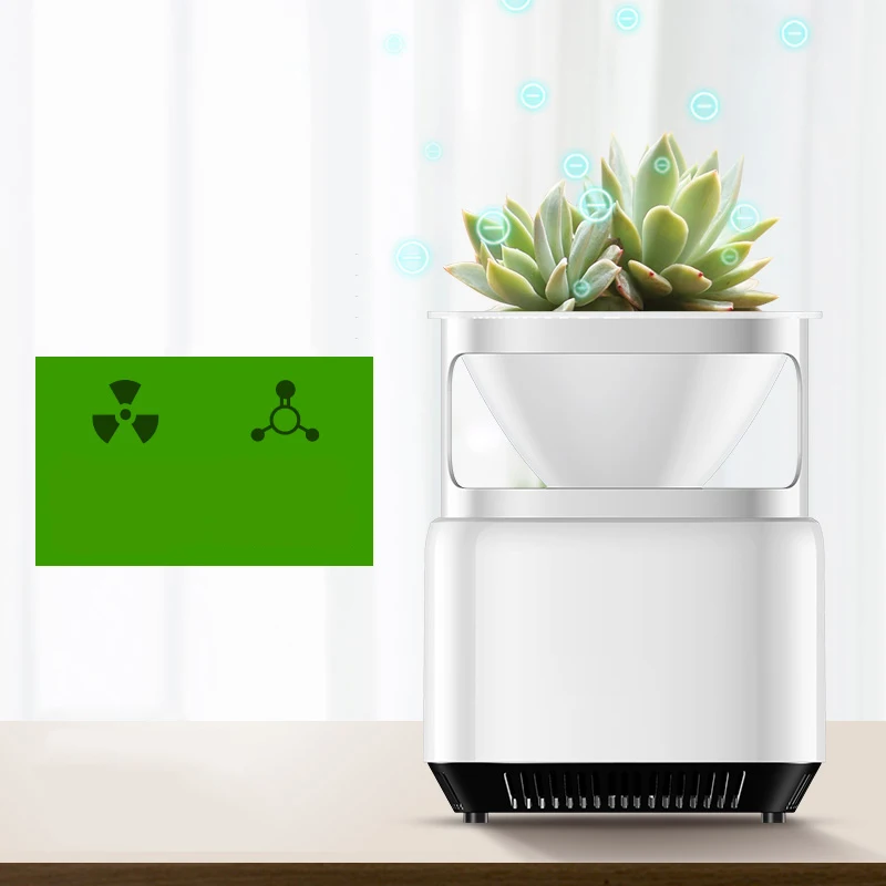 Desktop Air Cleaner Portable HEPA Purifier Filter 2 in 1 Anion Sterilization Carbon Filter Air Purifiers