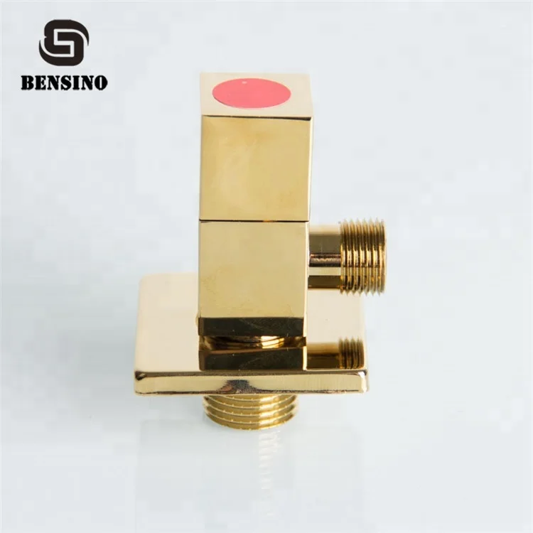 1/2 Inch High Quality Quick Open Brass Angle Valve Brass Water Stop Angle Valve For Toilet