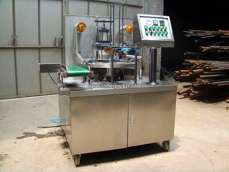 Automatic Rotary Yogurt Sealing Cup Yogurt Cup Filling and Sealing