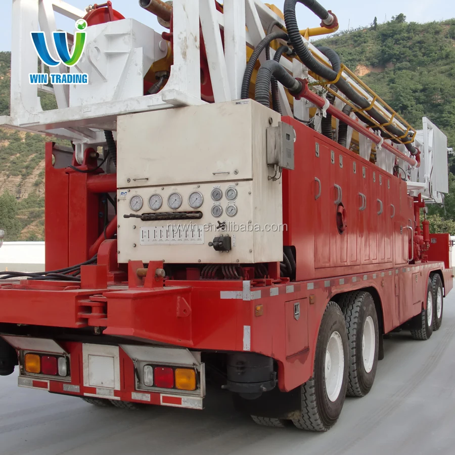 
RG Truck-mounted Mechanical Mobile 2000m Water Well Bore Hole OIl Coal Bed Methane Drilling Rig 