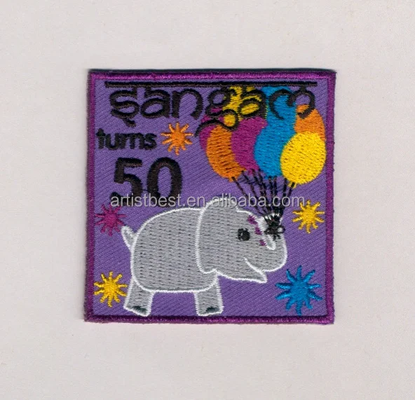 Индивидуальные Бейсбольные вышитые значки из саржевой ткани