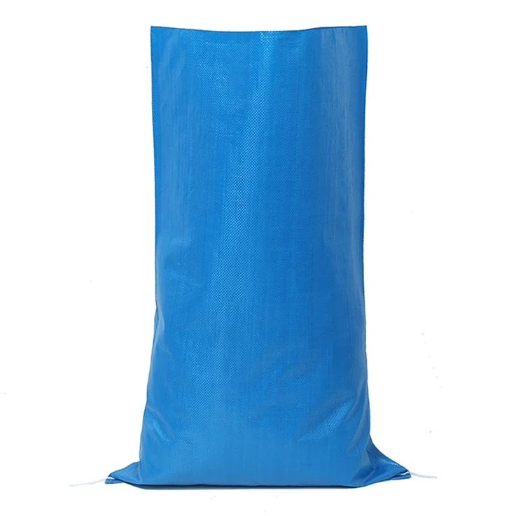 wholesale manufacturer blue polypropylene pp woven bags china