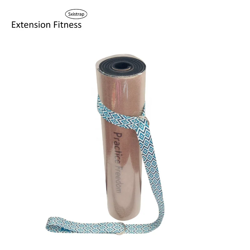 
Newest fashion yoga mat Carrying straps and yoga mat sling with customized design 