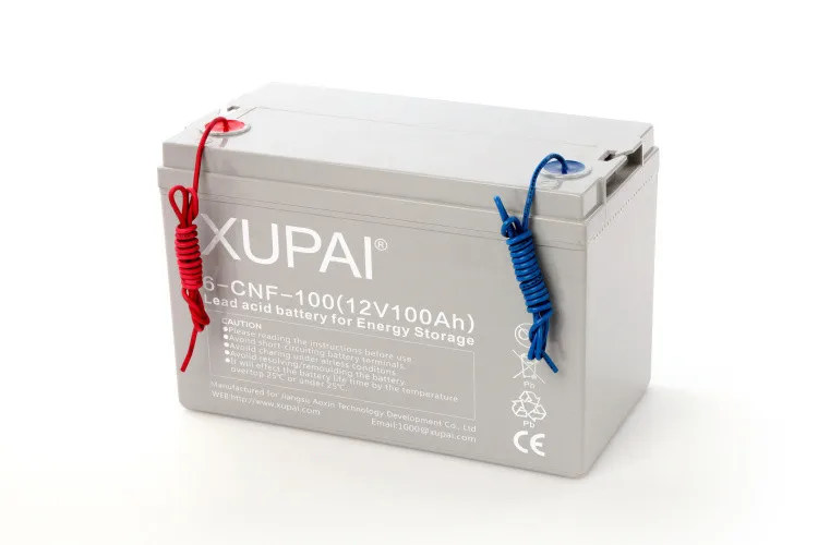XUPAI глубокий цикл VRLA батарея солнечная батарея гелевая батарея 12V 100AH