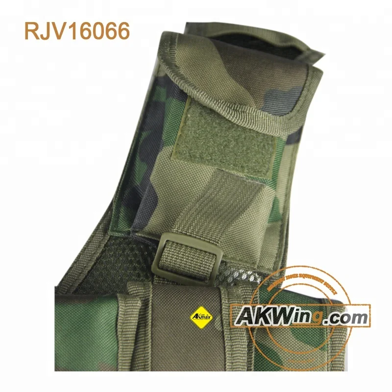 Woodland Classic SWAT Tactical Police Vest With Duty Belt