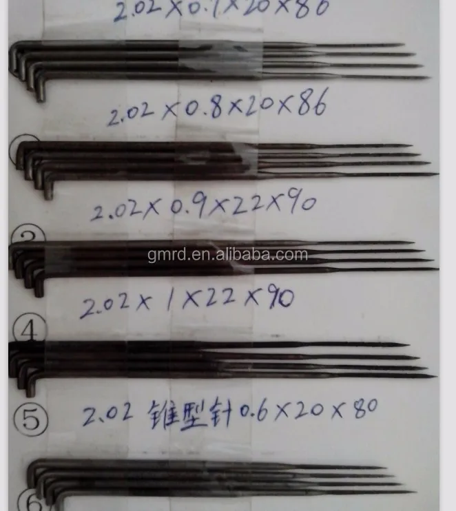 Треугольные почувствовал иглы для нетканых иглы пробивая