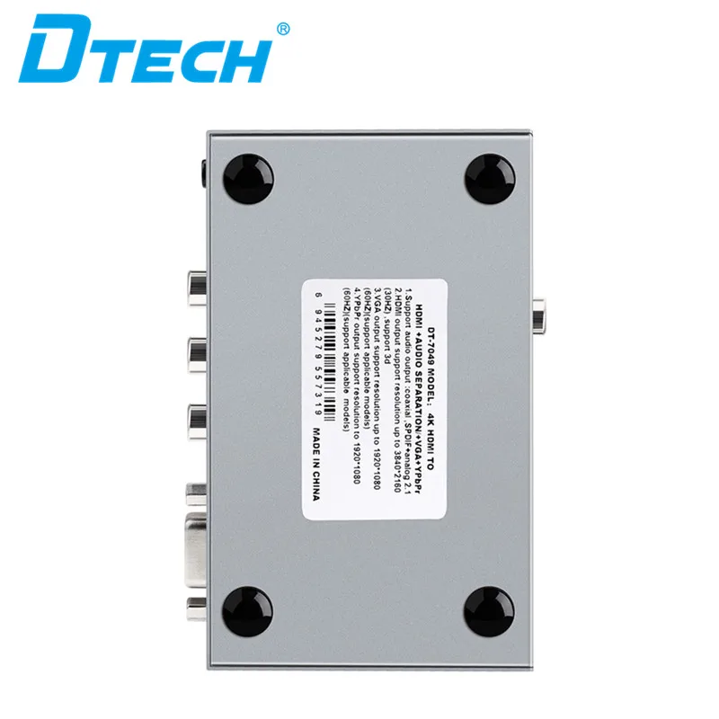 4K Hybrid converter HDMI to HDMI+VGA+ YPBPR+ audio separation