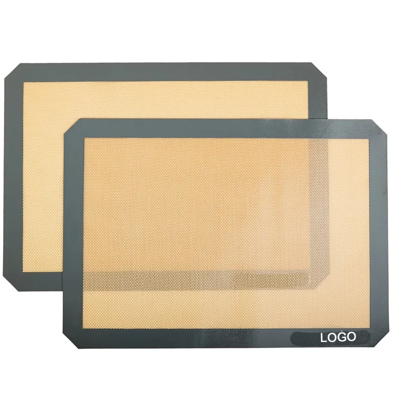 Silicone Baking Mat, Non Stick Heat Resistant Baking Sheet Liner Set Tool, Best for Microwave Toaster Oven Tray