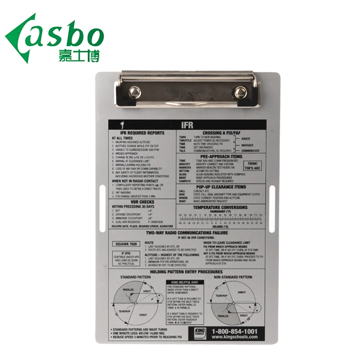 
Quality custom factory folding A5 aluminum hospital clipboard 