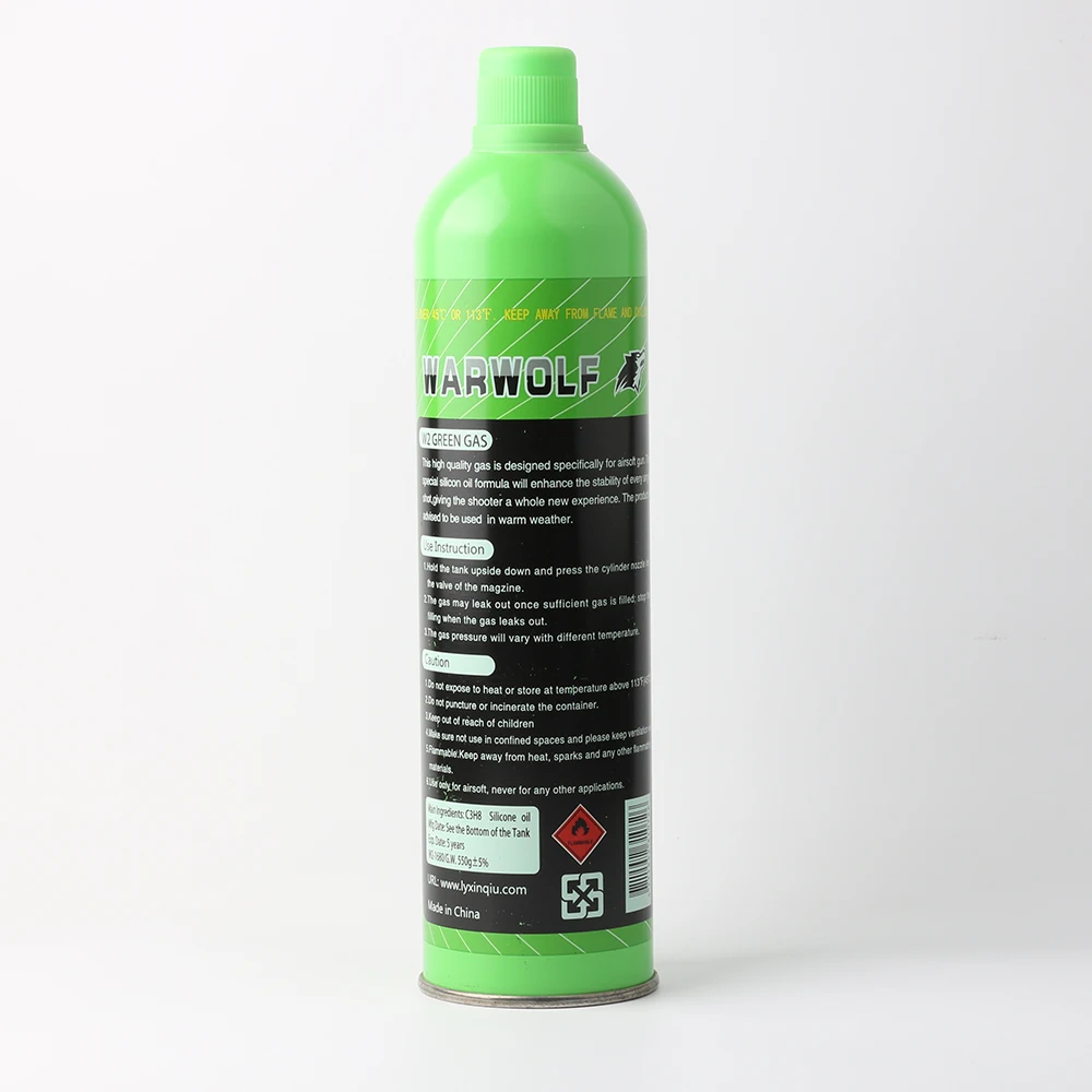 
airsoft gun accessories airsoft gas/green gas for BB GUN 