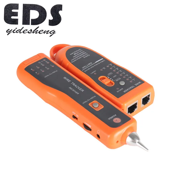 
Hot Sale RJ11 RJ45 Cat5 Cat6 Telephone Wire Tracker Tracer Toner Ethernet LAN Network Cable Tester Detector 