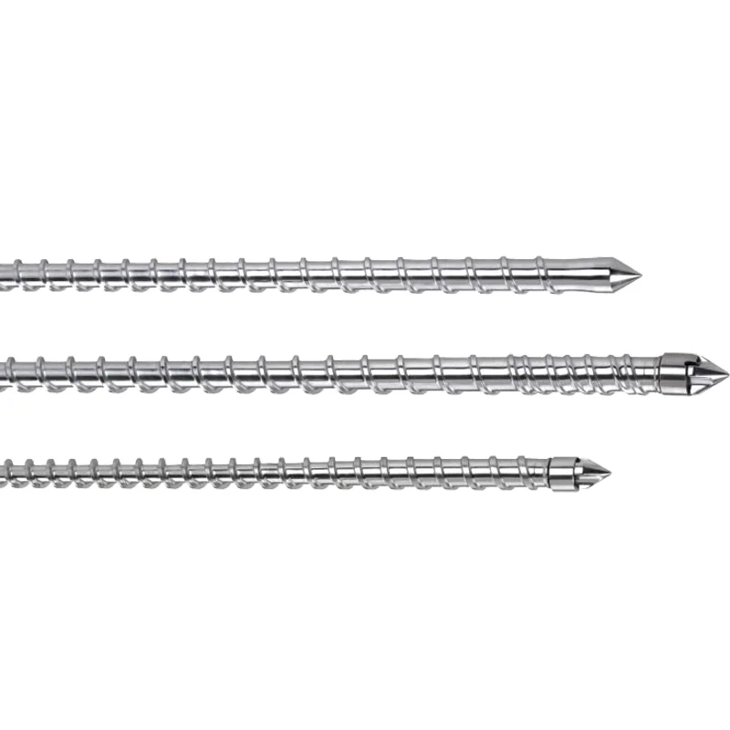 Injection screw barrel screw making factory/plastic injection molding machine screw barrel
