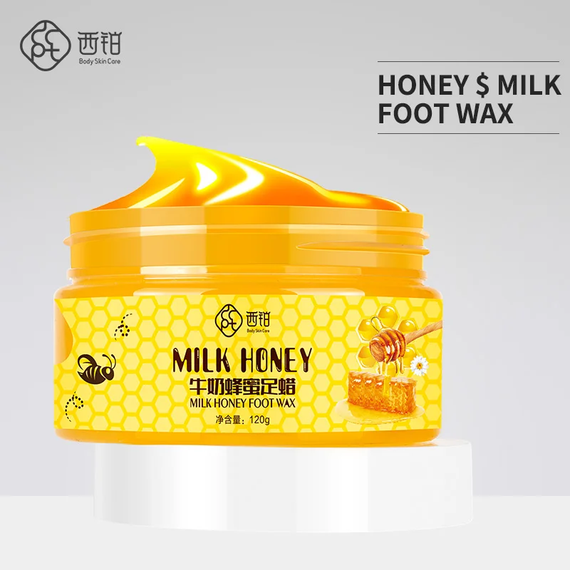 
China Wholesale Factory Hot ProductsFoot Care Peel Off Dead Cells Nourishing Honey Milk Foot Wax 