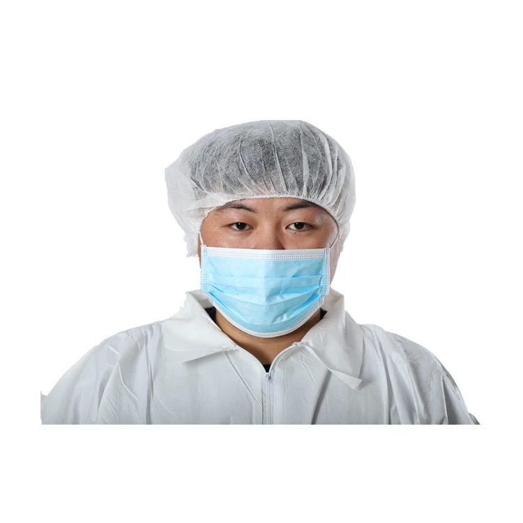 Disposable PP/Microporous Film coverall with hood and without boot nonwoven overall for painting