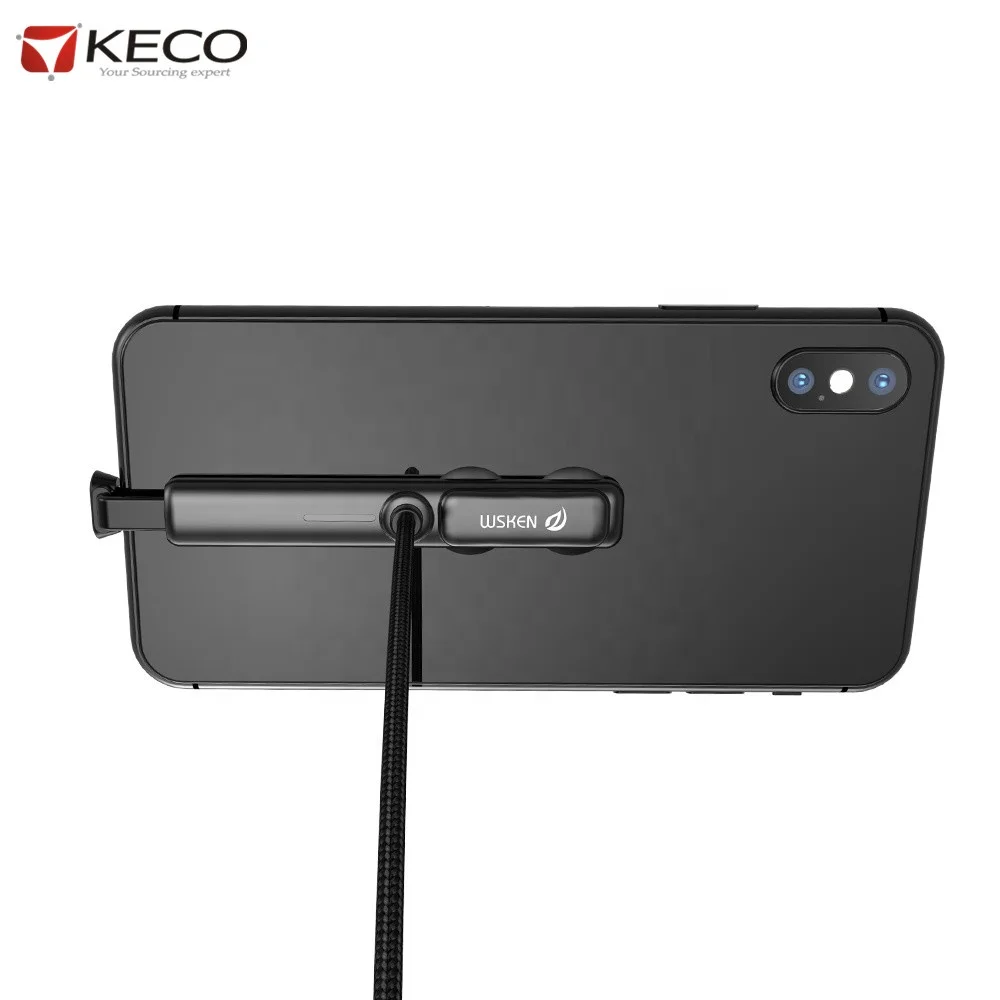 2019 L Shape WSKEN Gaming2 Cable For Apple iPhone, 1.2M 2M Gaming 2 Cable for Android Micro-USB, Gaming2 Cable for Type-c USB-C