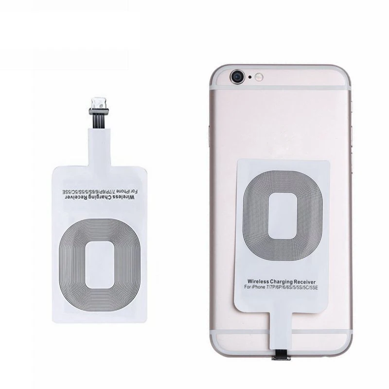 Хит продаж, индуктивное Быстрое беспроводное зарядное устройство, катушка, карта приемника для iPhone IOS