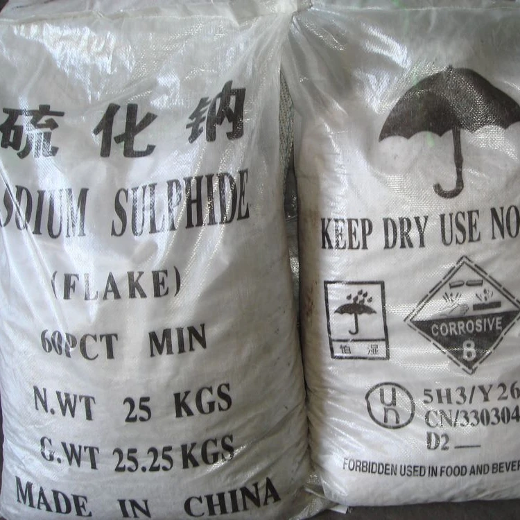 High Quality Sodium Hydrosulphide 70% Yellow 20 ppm