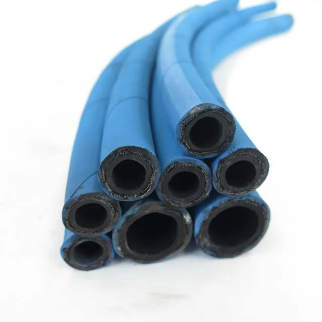 High pressure blue rubber air compressor oil hose