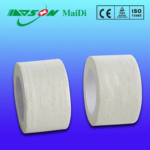 
Surgical medical Zinc Oxide skin Self Adhesive plaster Tapes for wound dressing and health care 