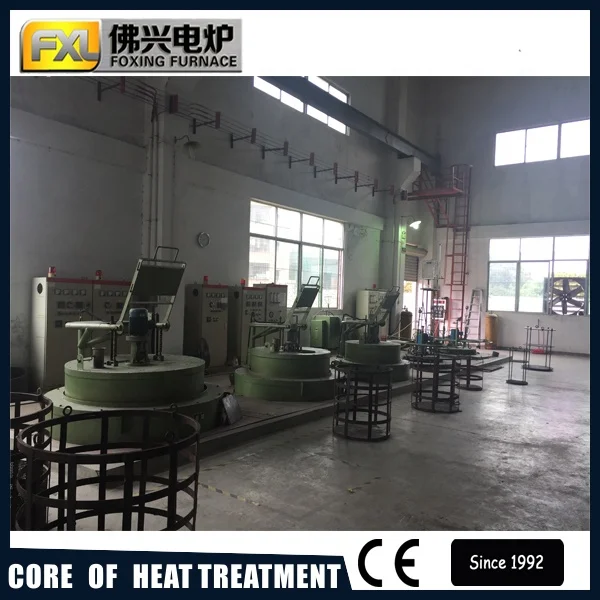 Industrial Electric Pit Type Gas Nitriding Furnace,