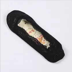 fashion girls summer style invisible lace socks women