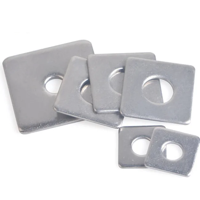 Low Price M5 M6 Stainless Steel Square Washer