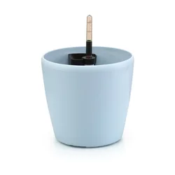 small size square resin plastic flower pot circular thickening environmental protection automatic watering planter