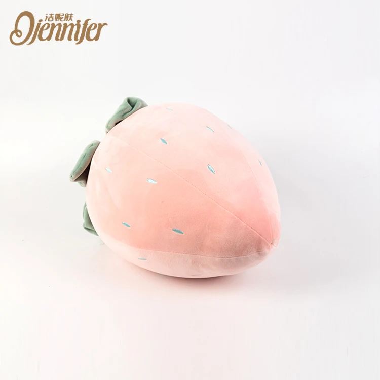 Hot Sales Soft Plush Fruit Shape Pillow Bolster Decorative Creative Fruit Foam Chair Seat Cushion