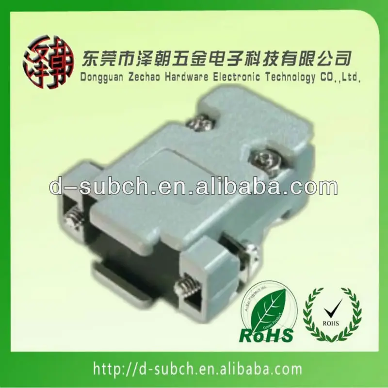 дб 9-контактный разъем с винтовыми серый d-sub пластиковый кожух