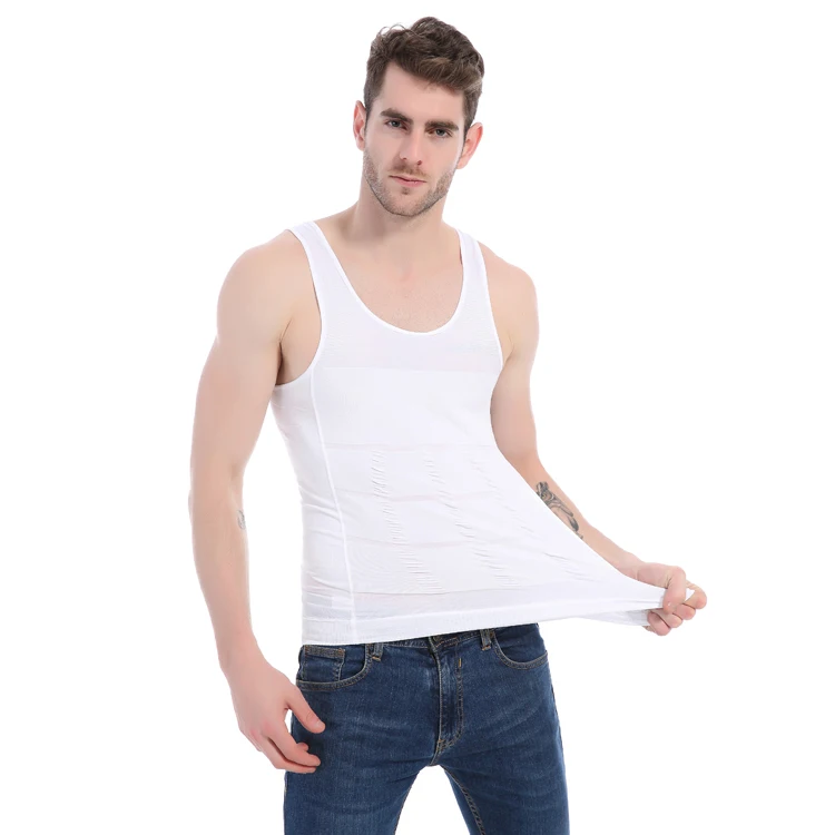 
Amazon Best Selling Shapewear For Men Bodywear Slimming Shirt 