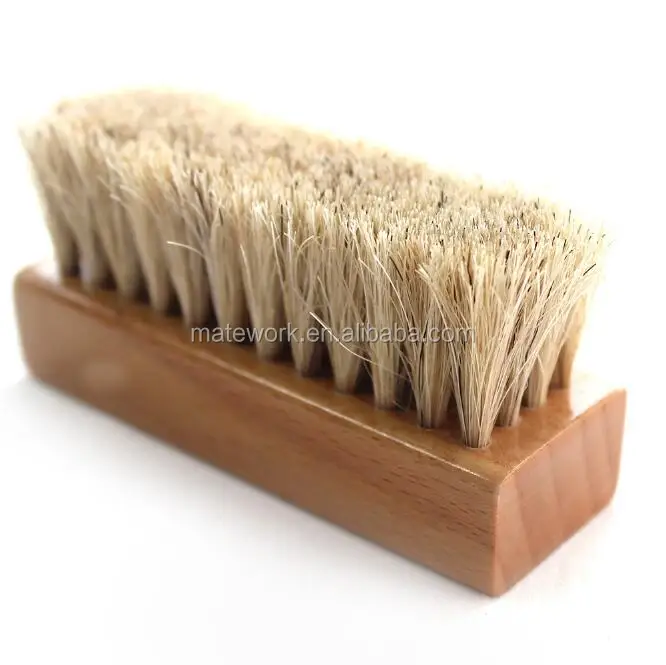 
Wooden handle shoe brush with box package 