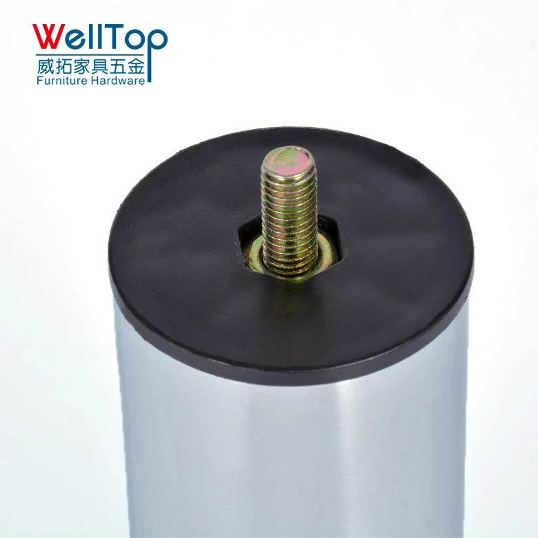 Universal Chrome Screw Feet Furniture Feet Sofa Leg Support Cabinet Chair Couch VT-03.120