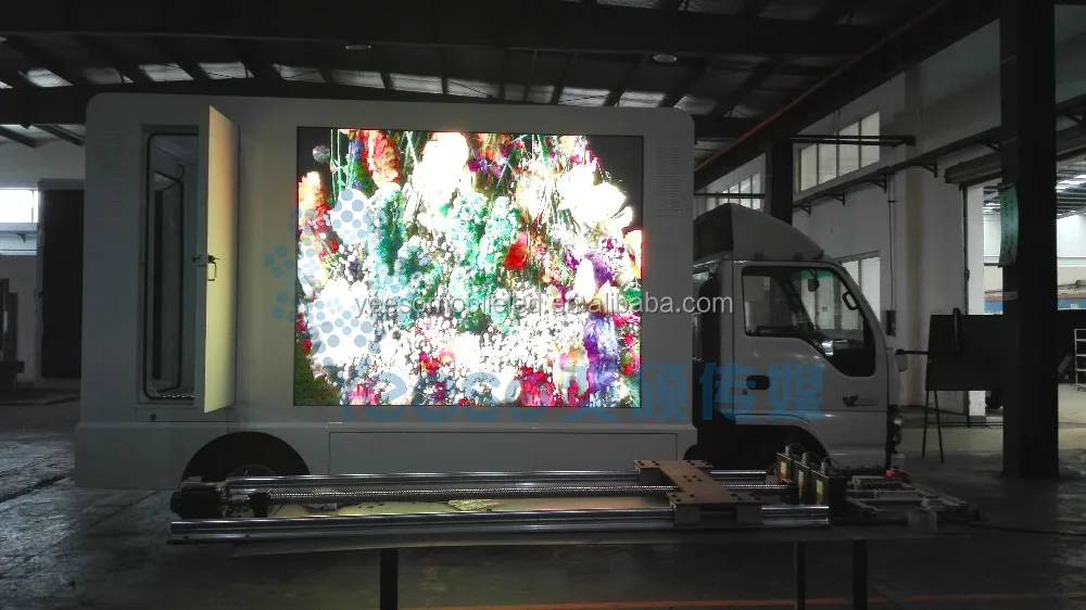 
publicity truck and LED campaign truck for event celebration and election: YES-V6 