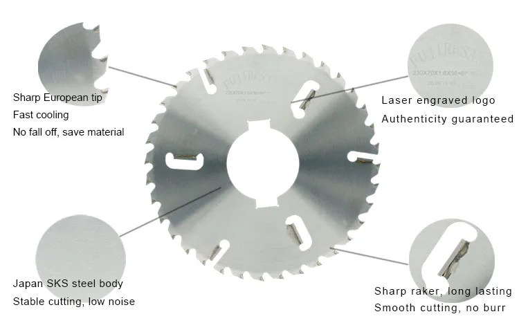 TCT Circular Saw Blades with Scraper for Wooden Cutter Blade