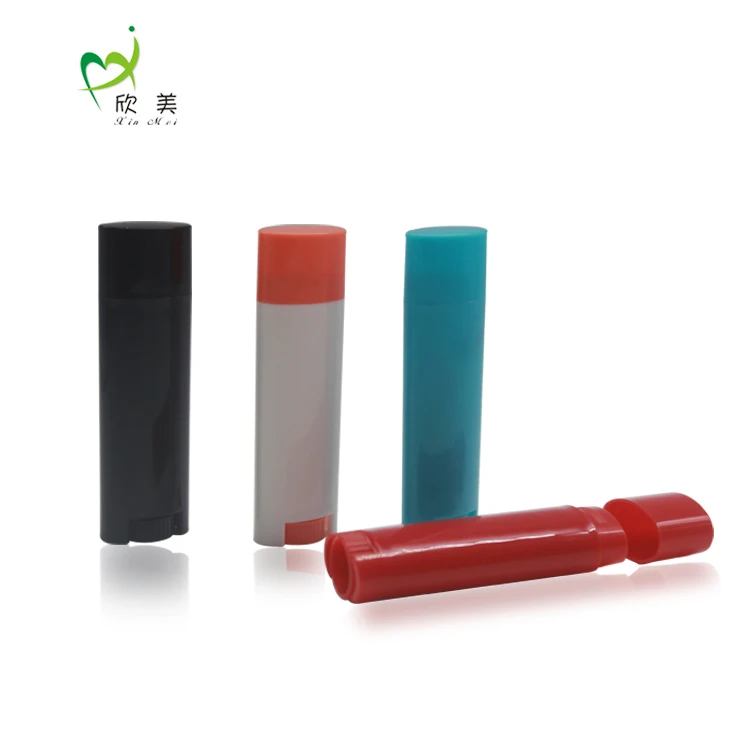 Custom wholesale cheap low moq eco friendly lip balm oval tube container empty mini fancy lipstick container for lipstick
