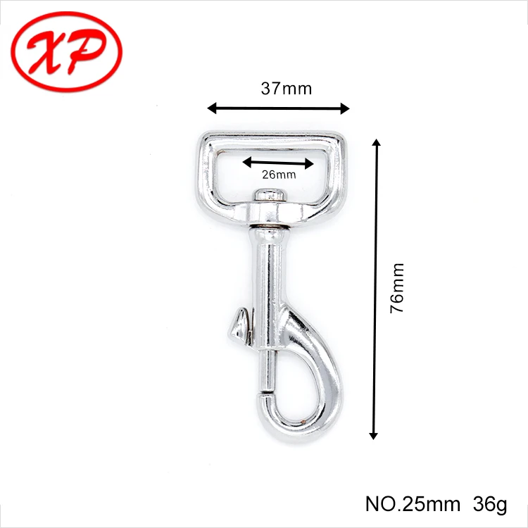 2018 best hot sale Silver color snap hook,metal dog clasp