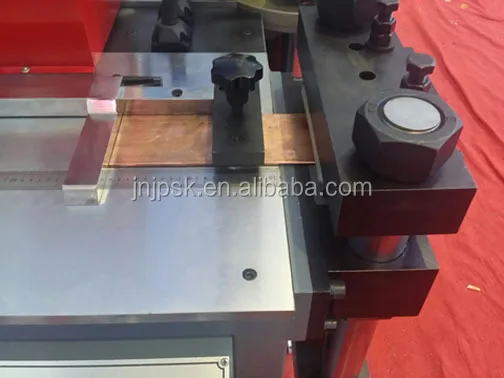 
ISO9001 High Quality Low Price 3 in 1 Hydraulic Copper Busbar Bending Punching Cutting Busbar Machine 