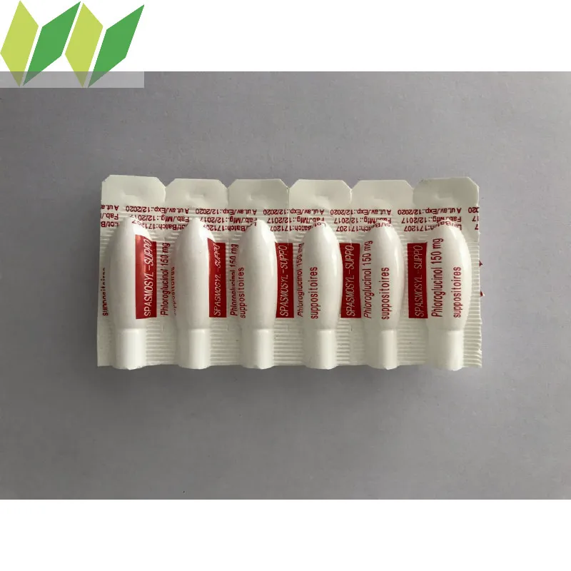 
laminated film for drug use heat sealing packaging suppository 