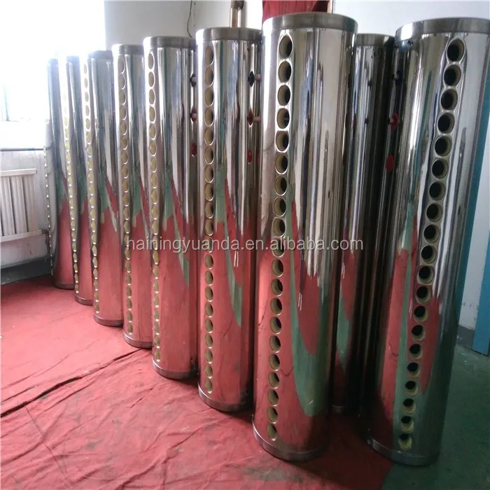 Stainless steel non-pressurized solar water heater tank
