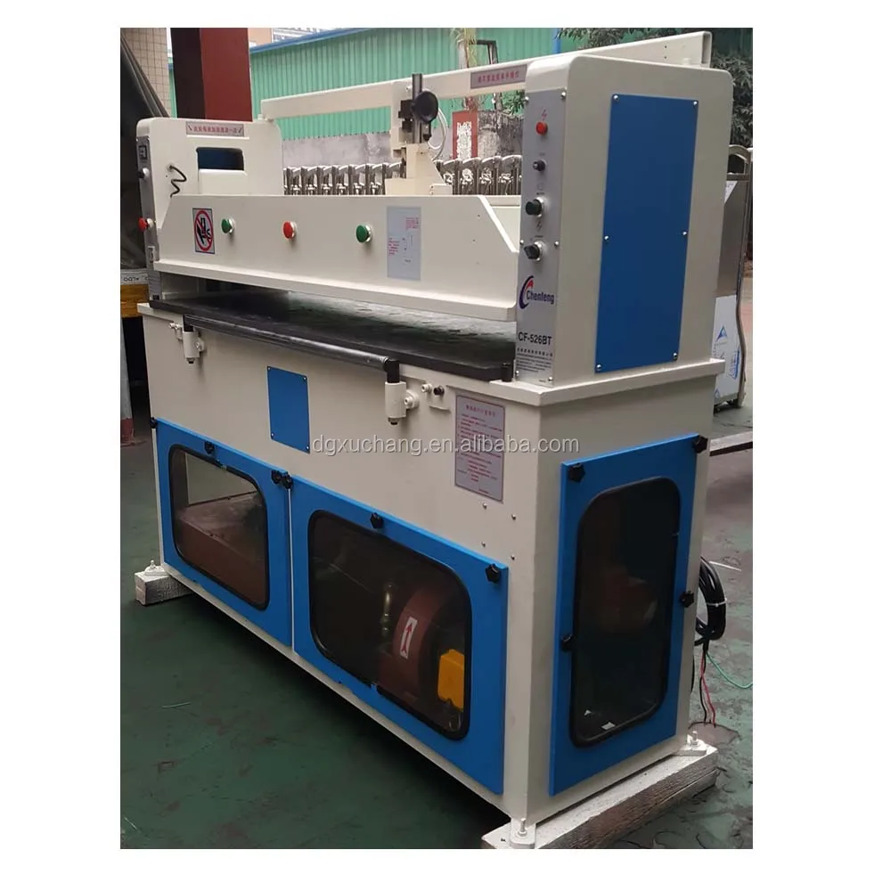 
plane beam bridge rubber slippers cutting machine 