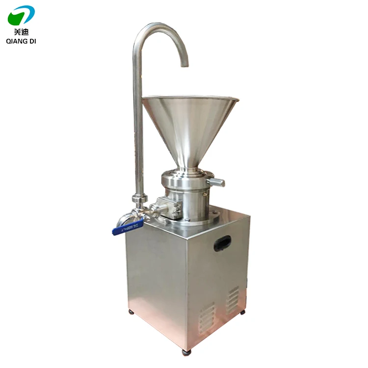 stainless steel vegetable juice tahini peanut butter pepper chilli sauce making machine/colloid mill