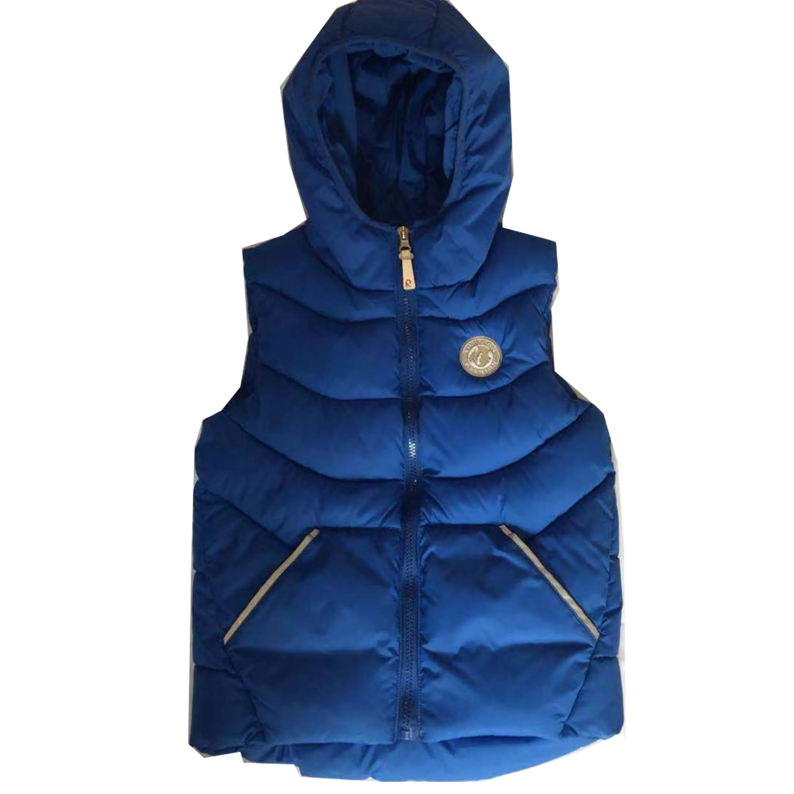 Подгонянный детский складной детский хлопковый жилет