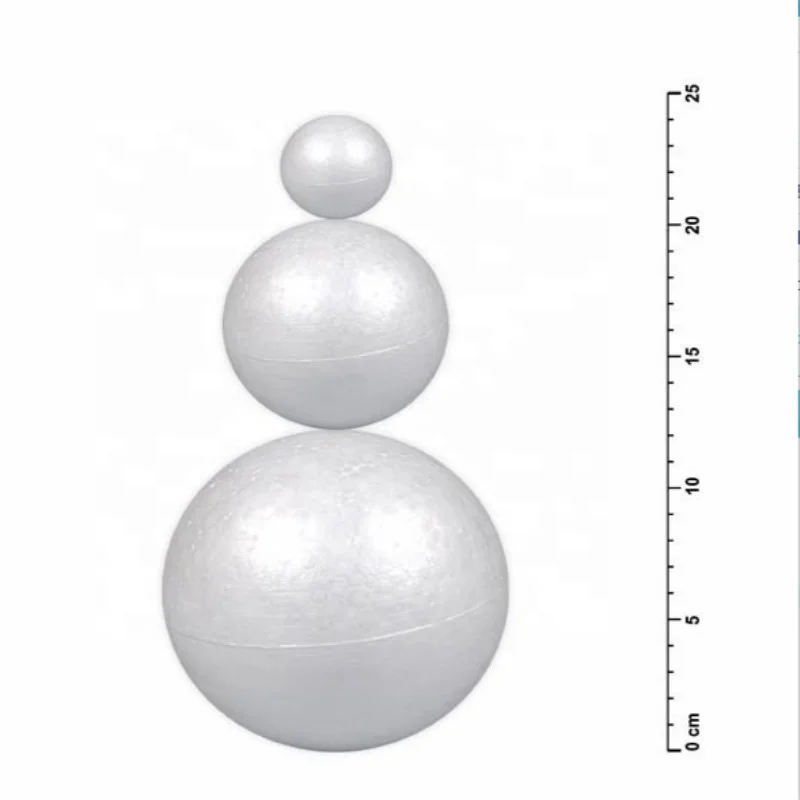 30CM Modelling Polystyrene Styrofoam Foam Ball White Cone For DIY Christmas Tree Party Decoration Supplies Christmas