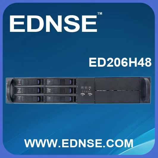 ednse 2u ed206h48 горячей замены стоечный сервер шасси