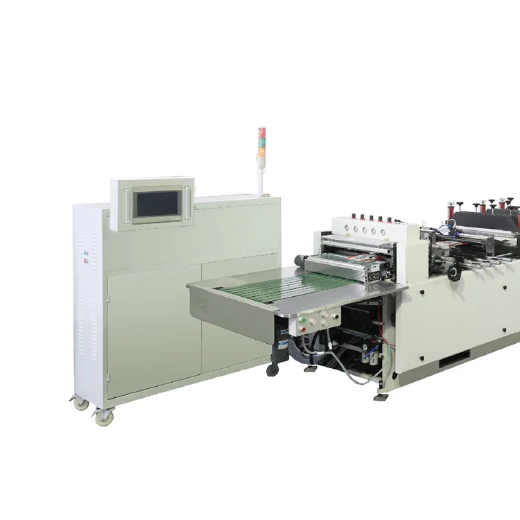 
Gsd600-Lmsc Single Web Zipper & Ultrasonic Wave Three Side Seal Pouch Making Machine 