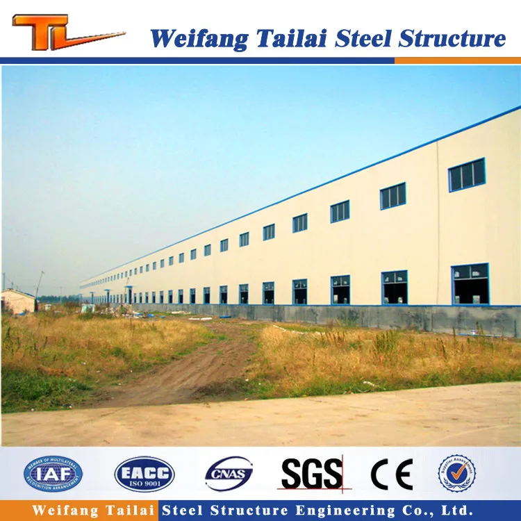 Customized Workshop for Industry with H Columns and Beams Steel Structure