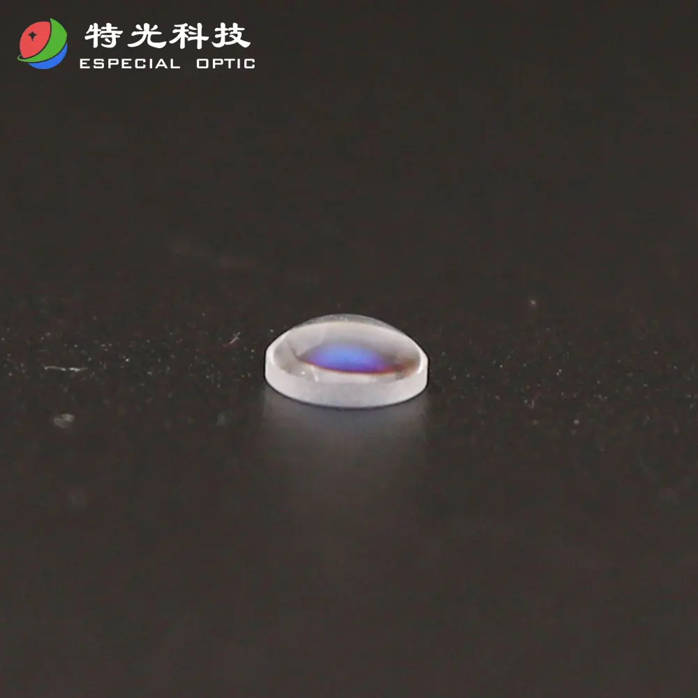 Factory Offer Uncoated 6mm, 8mm, 9mm, 10mm, 12.7mm, 20mm, 25mm, 25.4mm  BK7/K9 Plano Convex Lenses
