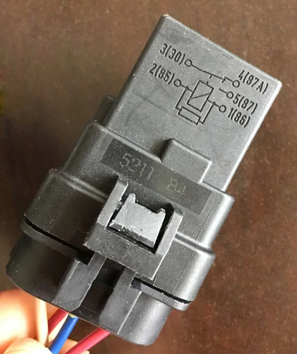 4 способа HELLA 12 вольт 20 40A spdt реле 4RD 007 794 32