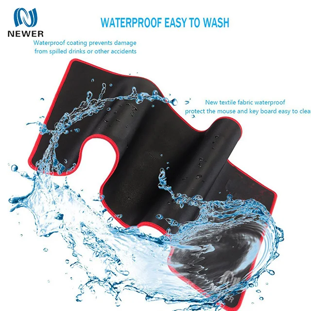 Anti-slip desk keyboard oblong deskpads personalized mouse pad