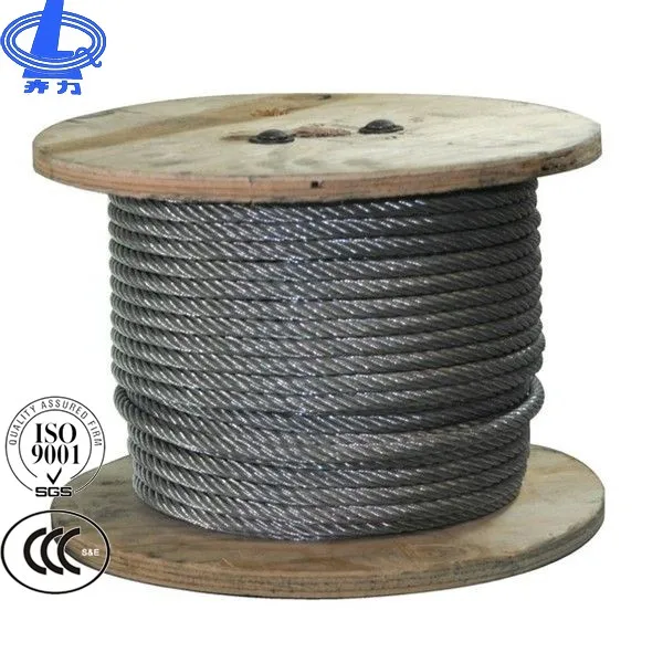 Galvanized Elevator Steel Wire Rope for Lifting